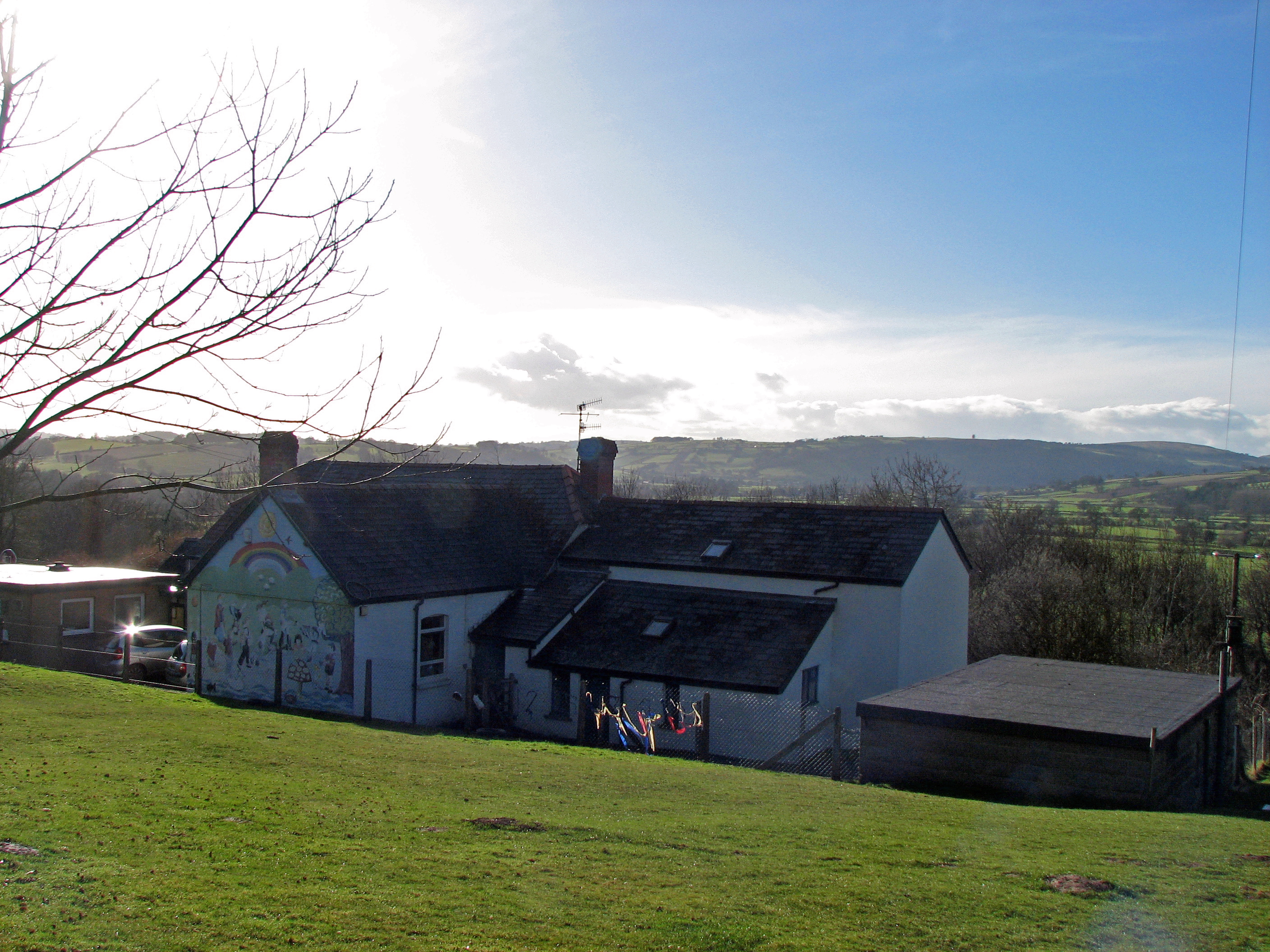 Glasbury C in W Primary School